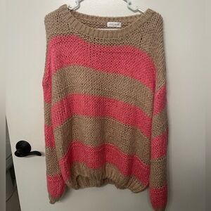 Vestique Striped knit Sweater